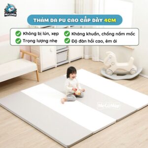 Thảm da PU Pakey 4cm
