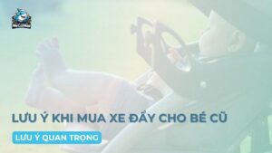 xe đẩy cho bé cũ