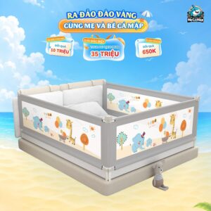 Thanh chắn giường Pakey NV2 nâng cấp