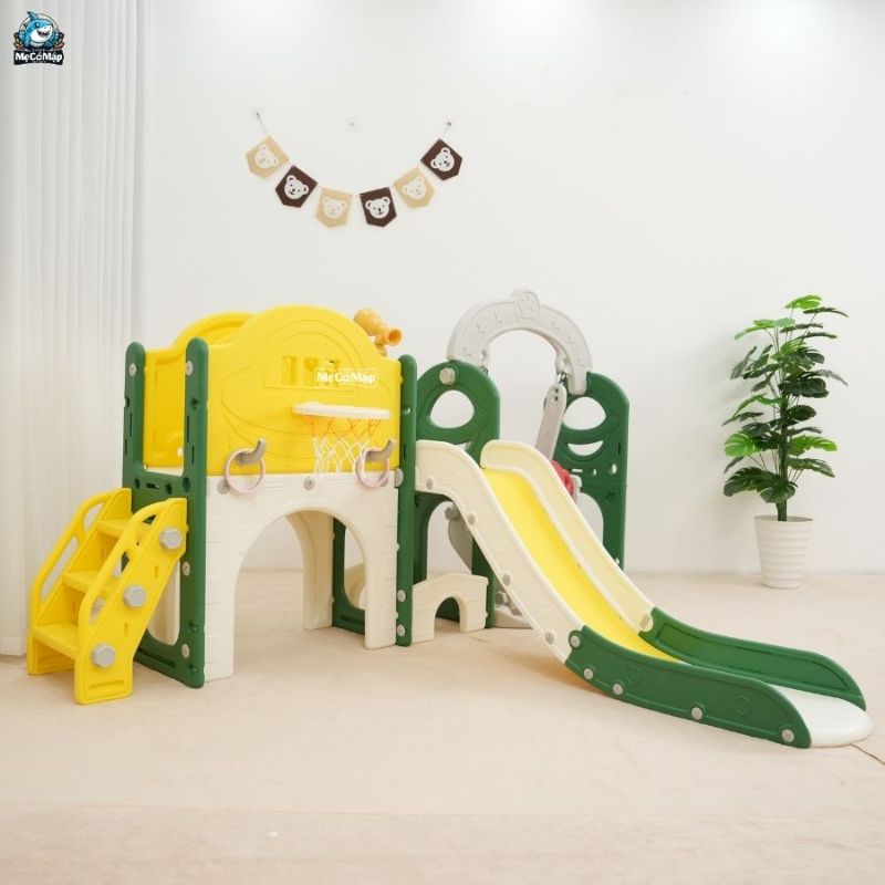 cầu trượt cho bé