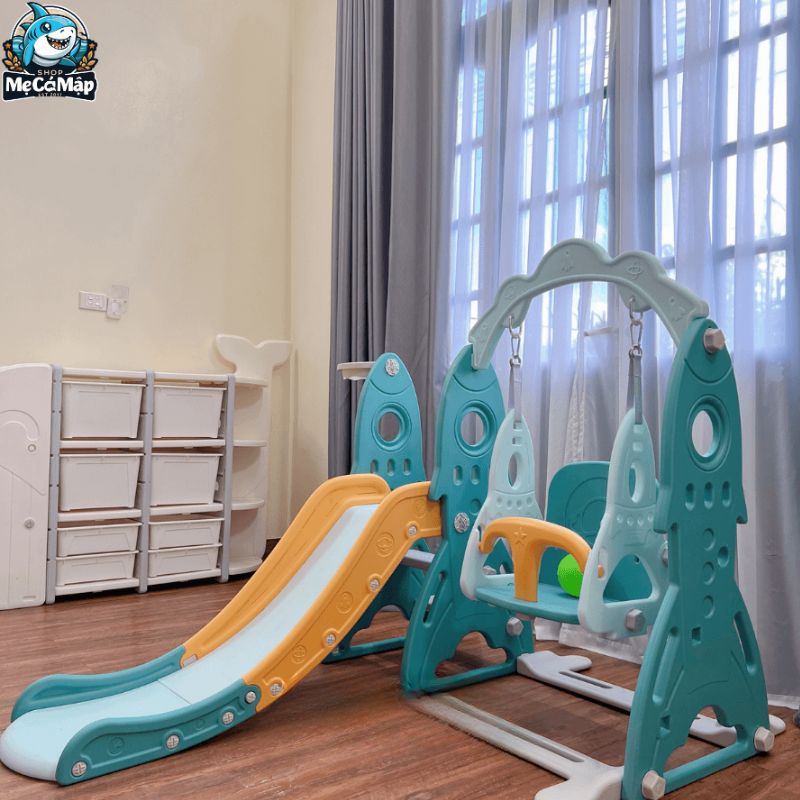 cầu trượt cho bé