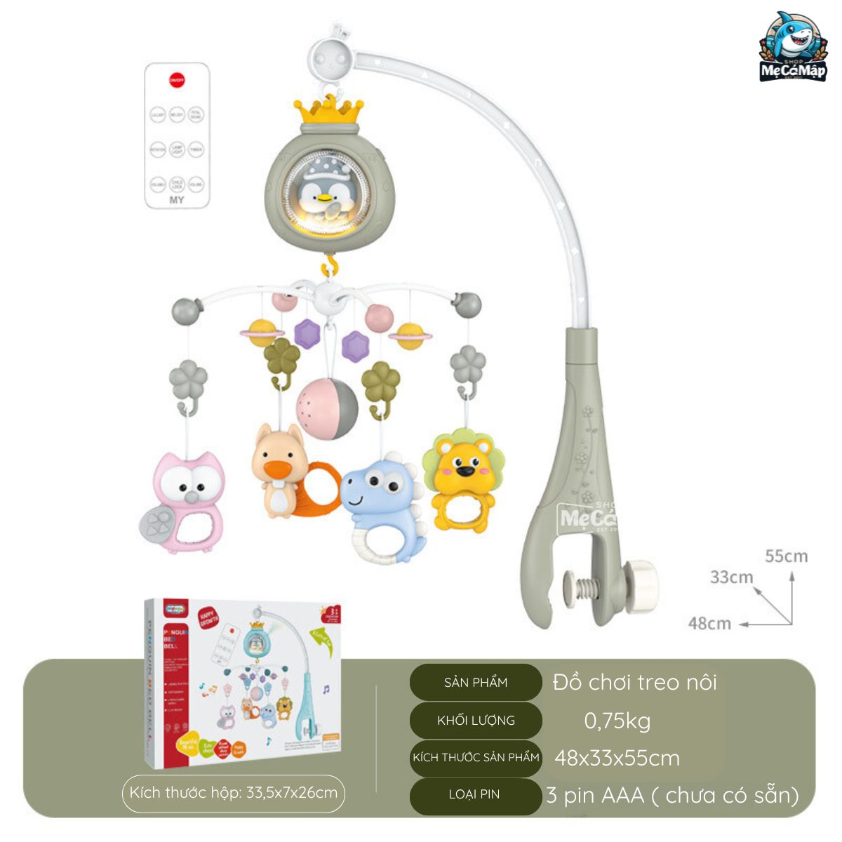 do-choi-treo-noi-cn01 (4) Đồ chơi treo nôi CN01