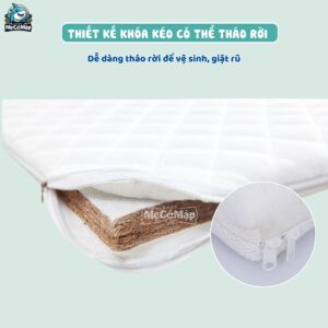 Nệm xơ dừa Pakey dày 4cm