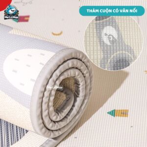 Thảm xốp XPE 2 mặt Pakey dày 1cm