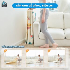 Thảm XPE dày 2cm Pakey TH07-08-09-10