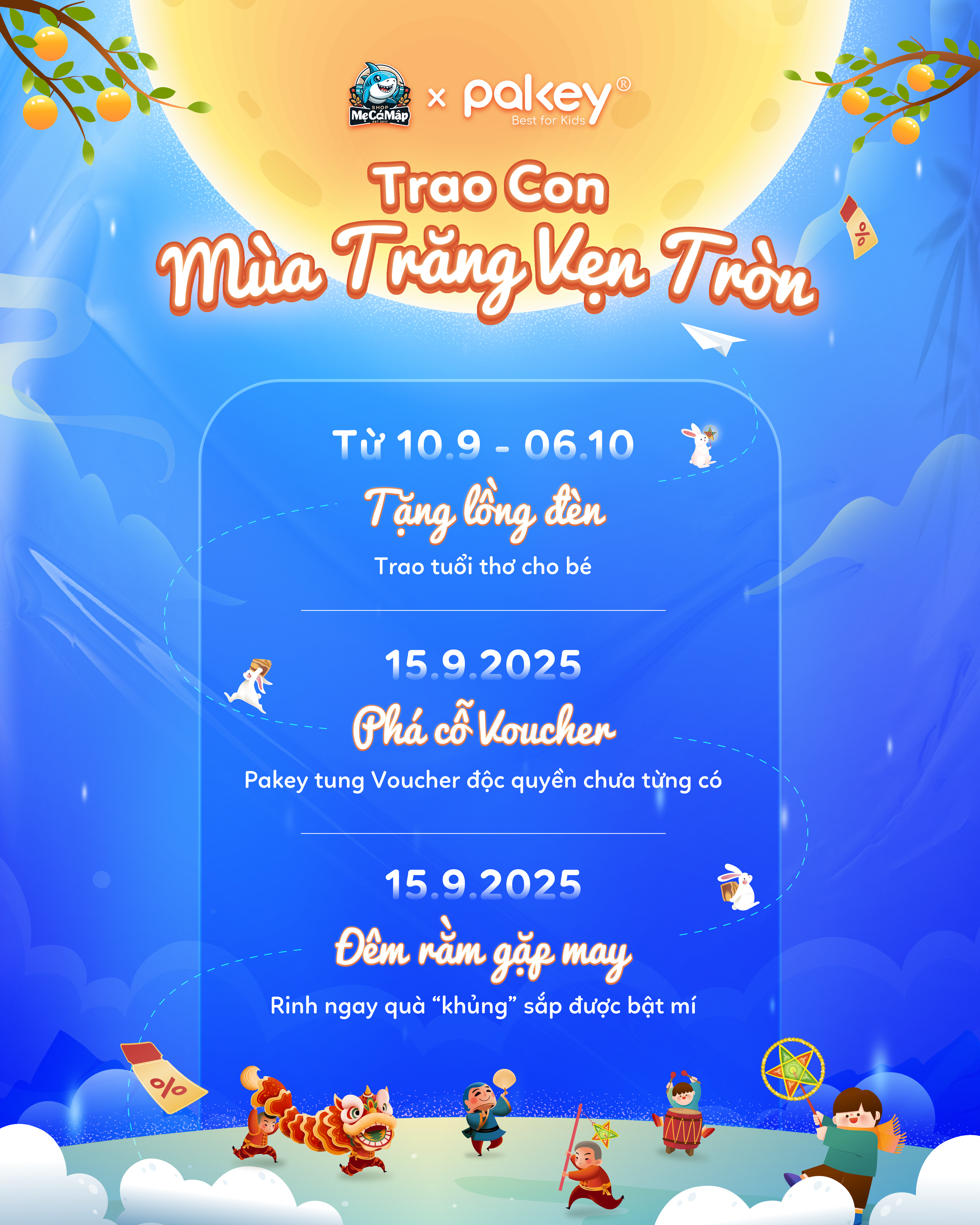 Chương trình trung thu mùa trăng trọn vẹn