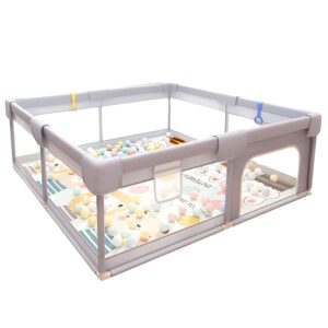 Quây cũi vải Pakey P-K2 màu ghi