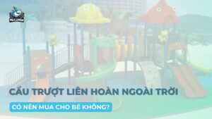 cầu trượt liên hoàn ngoài trời