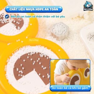 Cầu trượt xích đu liên hoàn Pakey Khủng long LH01