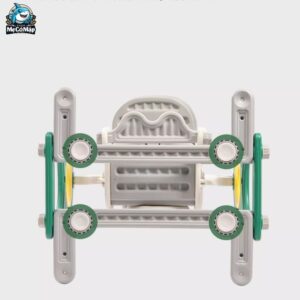 Cầu trượt xích đu liên hoàn Pakey Khủng long LH01