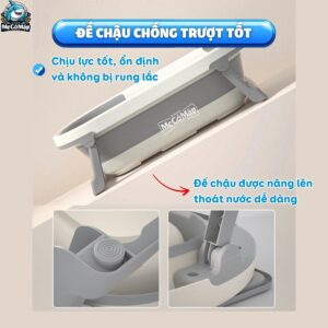 Chậu tắm Pakey có nhiệt kế P-CT03
