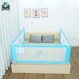 Combo 2 thanh chắn giường Pakey NV2 1m6x1m8