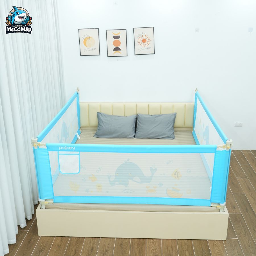Combo 2 thanh chắn giường Pakey NV2 1m6x1m8