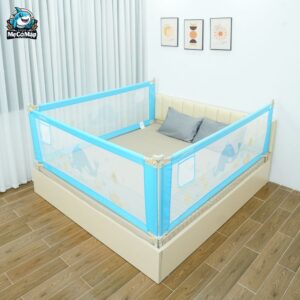 Combo 2 thanh chắn giường Pakey NV2 1m6x1m8