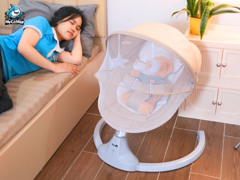 Hướng dẫn cách sử dụng nôi điện cho bé 