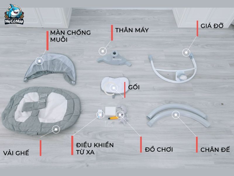 Hướng dẫn cách sử dụng nôi điện cho bé 