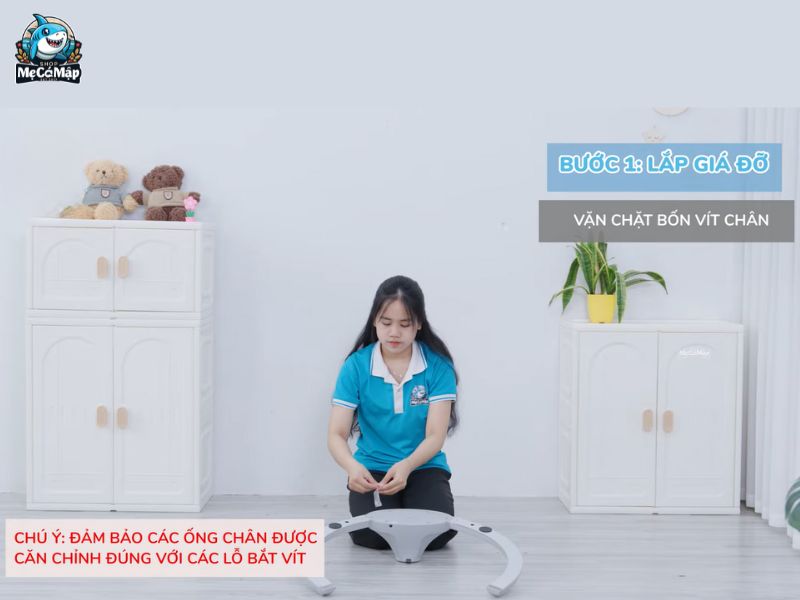 Hướng dẫn cách sử dụng nôi điện cho bé 