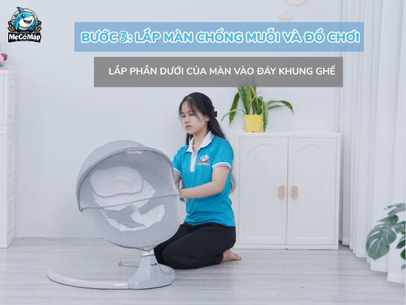 Hướng dẫn cách sử dụng nôi điện cho bé 
