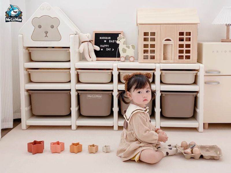 Kệ để đồ chơi cho bé