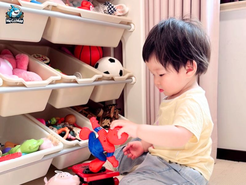 Kệ để đồ chơi cho bé