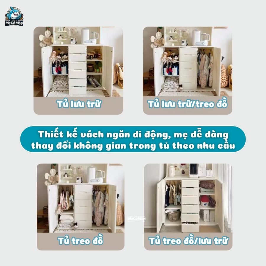Tủ kệ đa năng Pakey E012