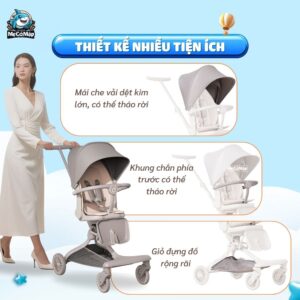 Xe đẩy du lịch Baobaohao V22-A
