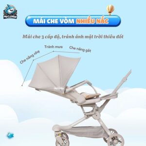Xe đẩy du lịch Baobaohao V22-A