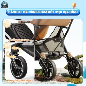 Xe đẩy gấp gọn Baobaohao Z5 cao cấp