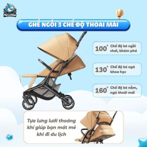 Xe đẩy gấp gọn Baobaohao Z5 cao cấp