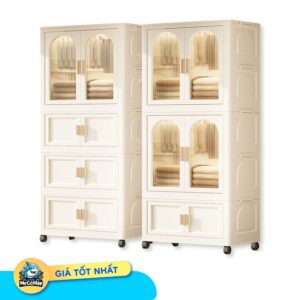 Tủ nhựa cho bé có ngăn treo HC18