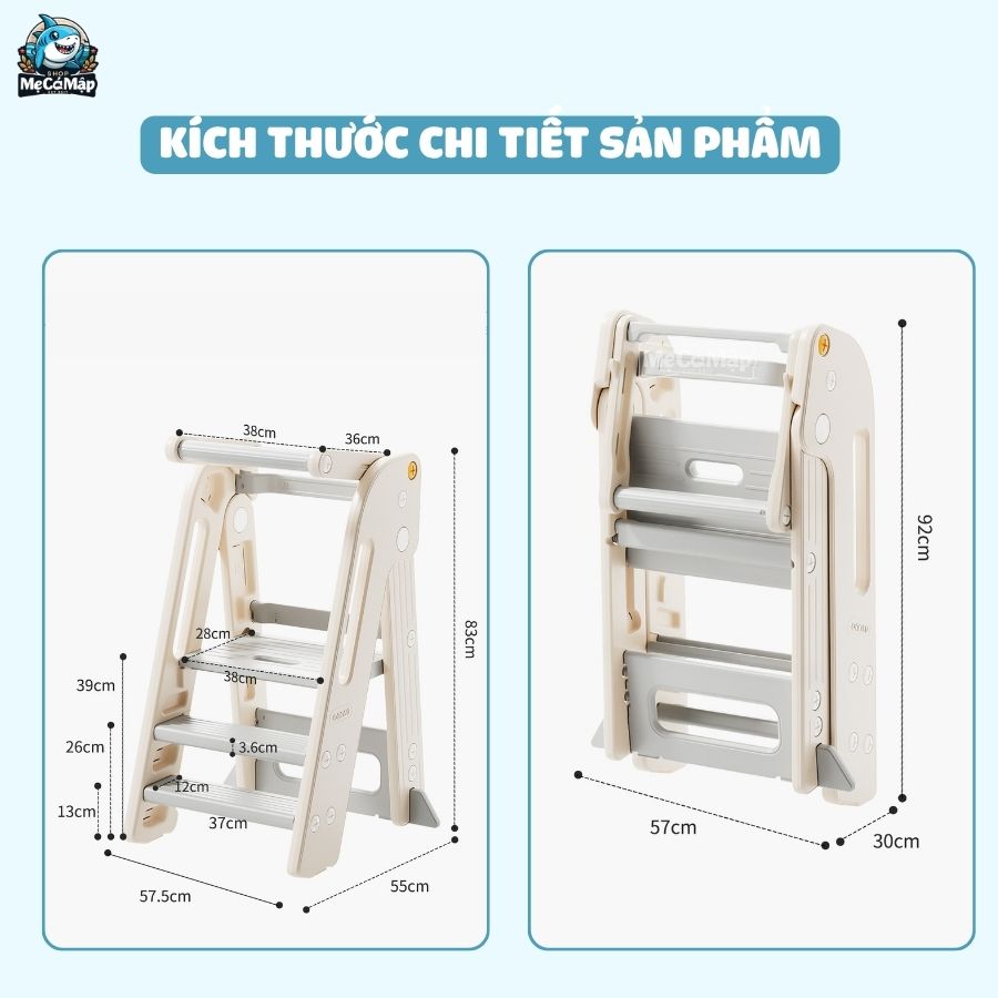 Thang tự lập cho bé Pakey C005