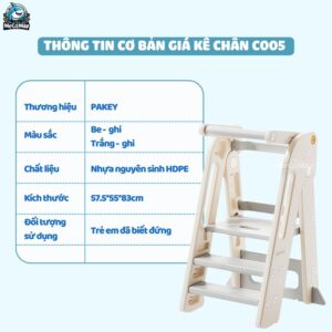 Thang tự lập cho bé Pakey C005