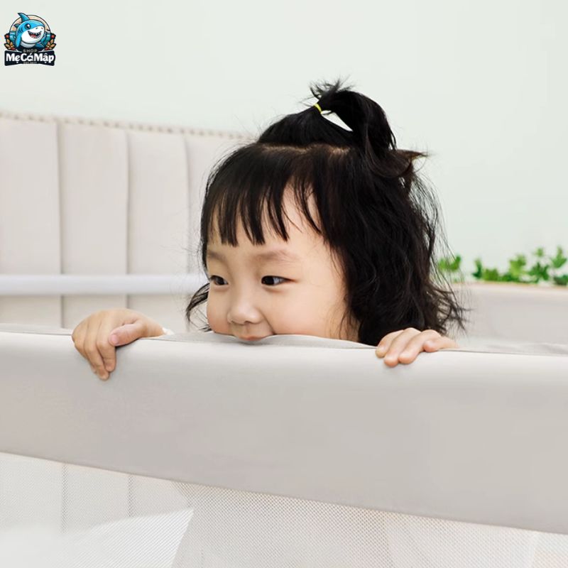 thanh chắn giường cho bé
