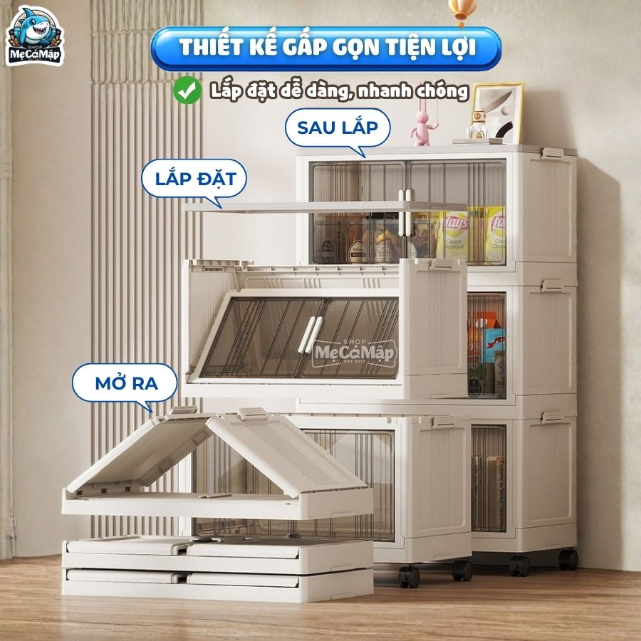 Tủ nhựa cho bé 3/4/5 tầng HC20