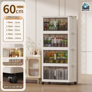 Tủ nhựa cho bé 3/4/5 tầng HC20