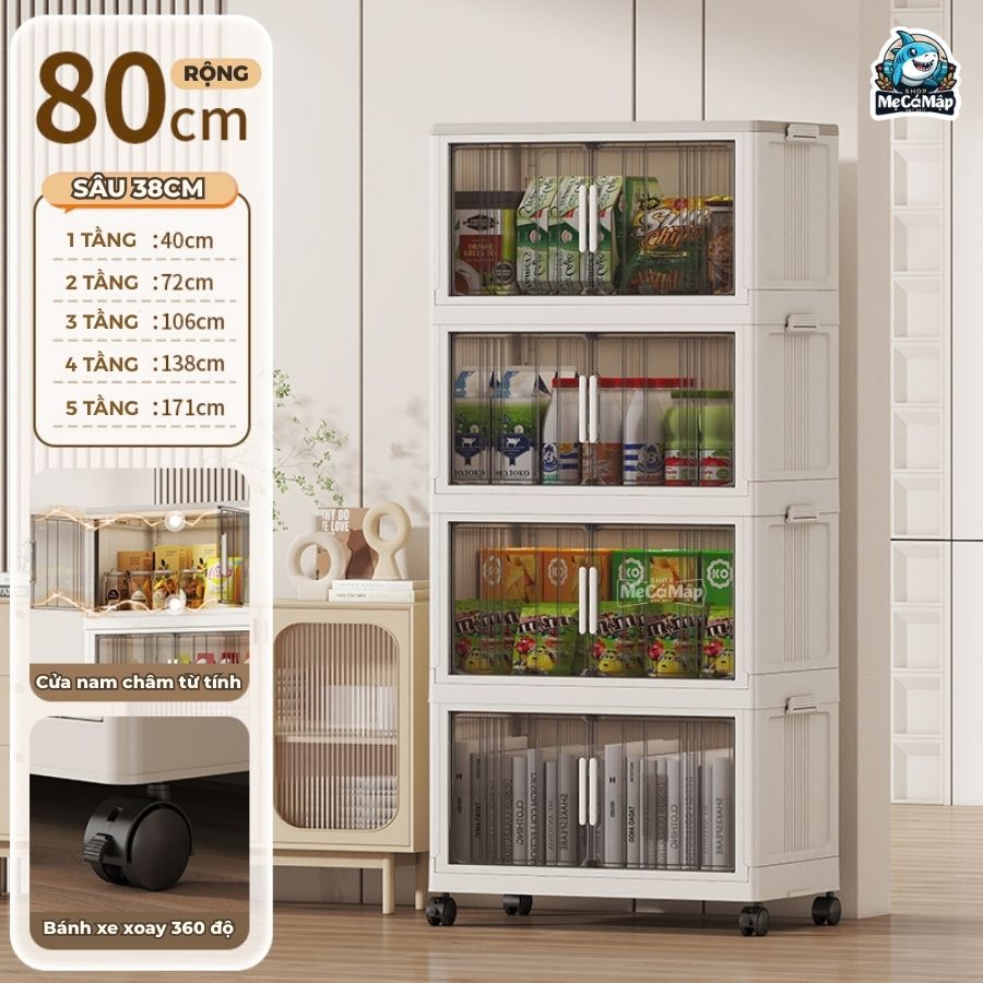 tu-nhua-cho-be-gap-gon-hc20 (16) Tủ nhựa cho bé 3/4/5 tầng HC20