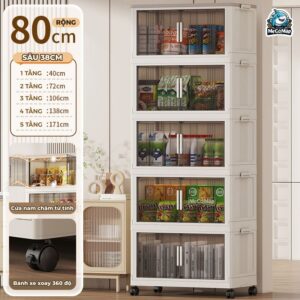 Tủ nhựa cho bé 3/4/5 tầng HC20