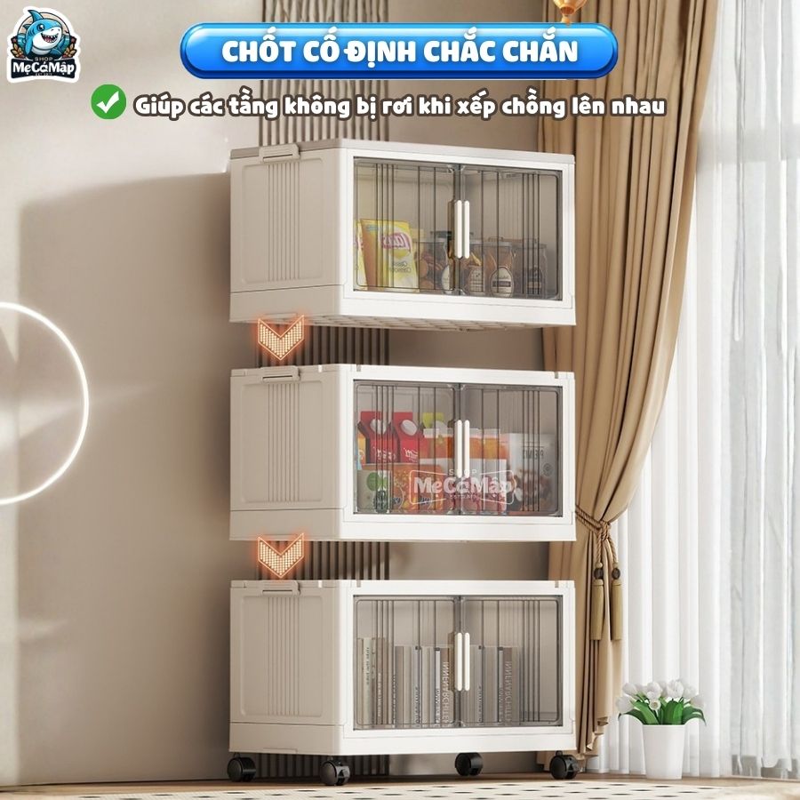 Tủ nhựa cho bé 3/4/5 tầng HC20