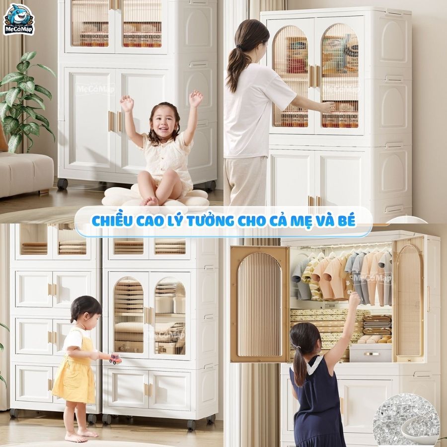 tu-nhua-cho-be-hc18 (12) Tủ nhựa cho bé có ngăn treo HC18