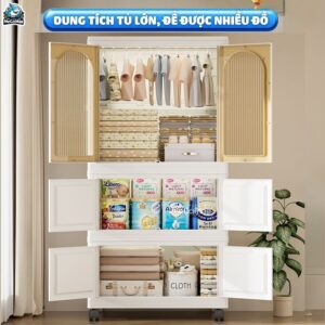 Tủ nhựa cho bé có ngăn treo HC18