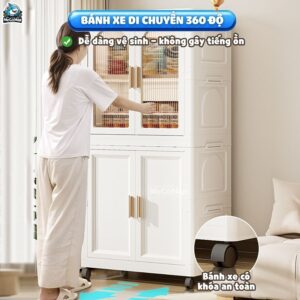 Tủ nhựa cho bé có ngăn treo HC18