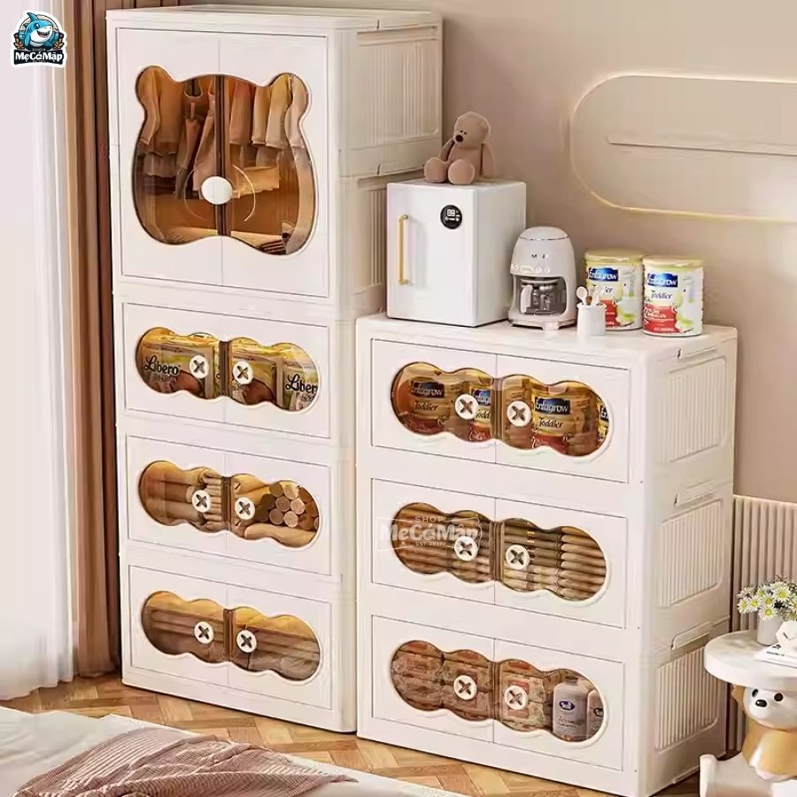 tu-nhua-cho-be-hc19 (12) Tủ nhựa cho bé có ngăn treo HC19