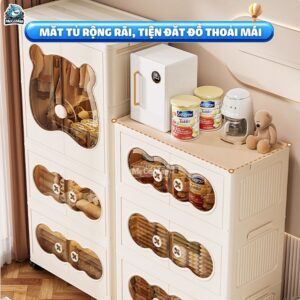 Tủ nhựa cho bé có ngăn treo HC19