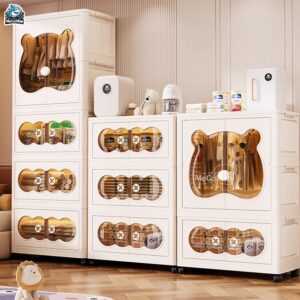 Tủ nhựa cho bé có ngăn treo HC19