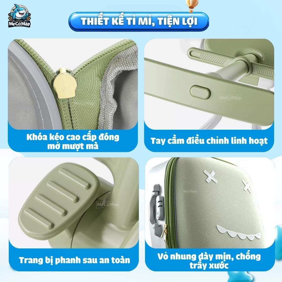 Vali Zinbang X8 đa năng