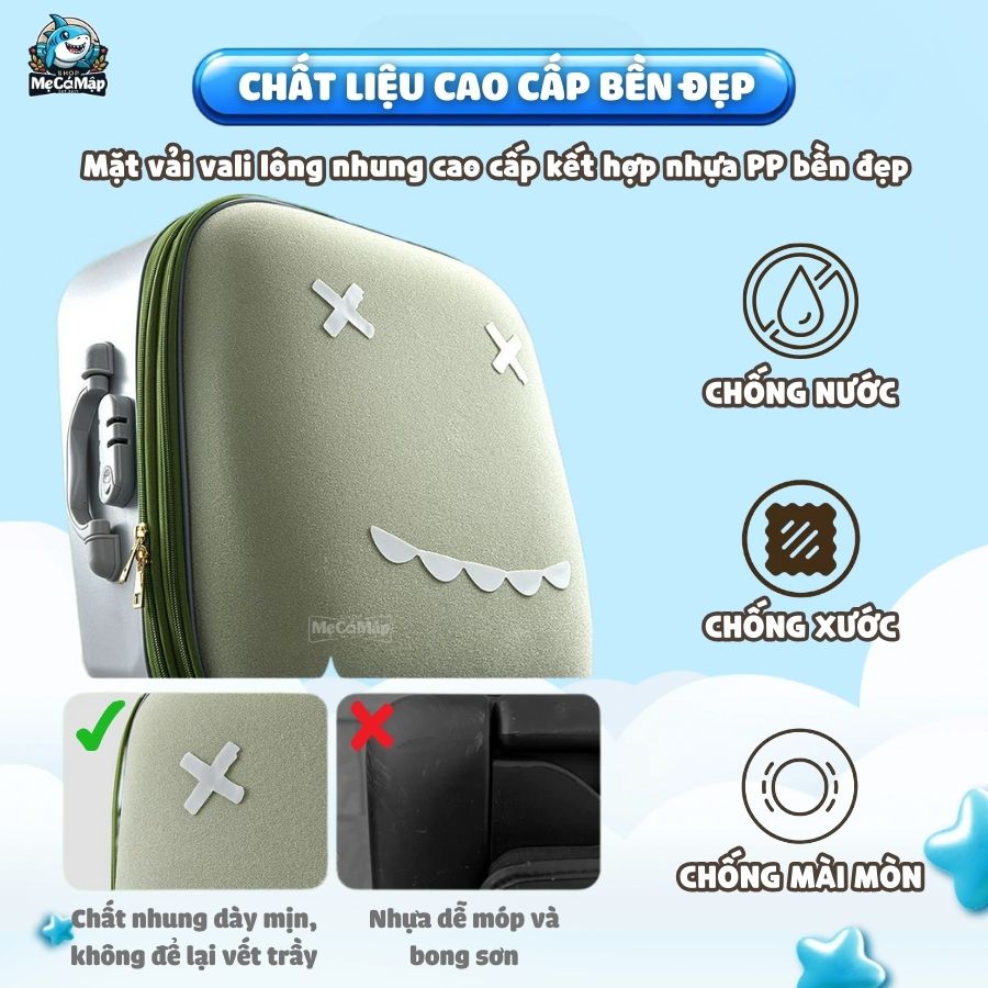 Vali Zinbang X8 đa năng