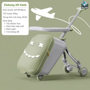 Vali Zinbang X8 đa năng