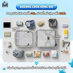 Vali Zinbang X8 đa năng