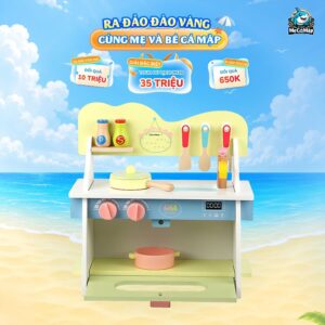 Bộ đồ chơi nấu ăn cho bé gái DCB05