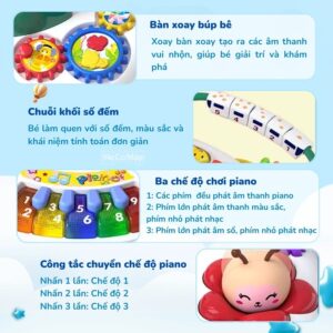 Bàn chơi đa năng âm nhạc IQ02